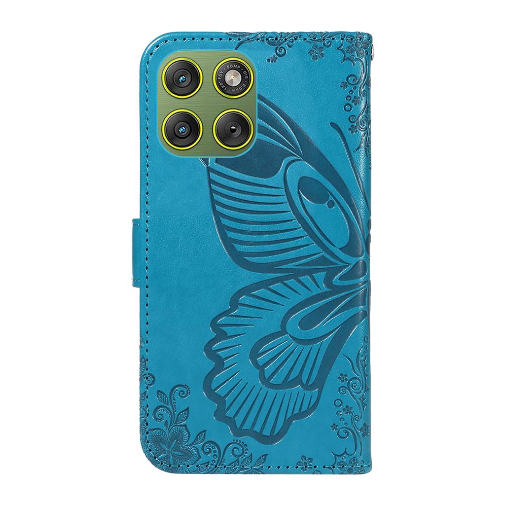 For Motorola Edge 70 5G Case Butterfly Pattern PU Leather Folio Flip Phone Cover