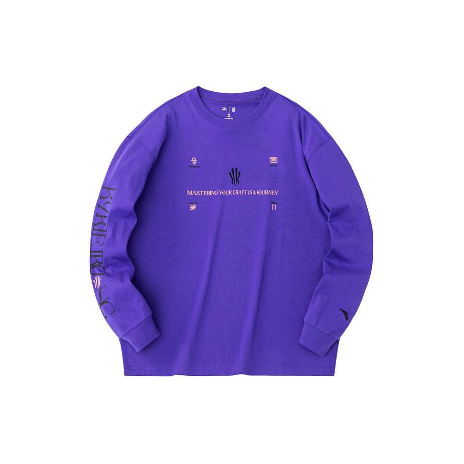 Anta Sweatshirt Unisex Purple Blue 172341402-2 L