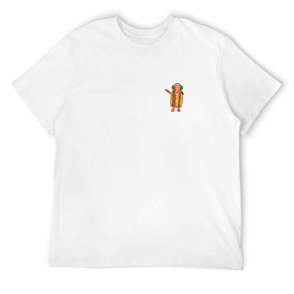 Dancing Hot Dog T-Shirt vintage clothes vintage t shirts shirts men graphic