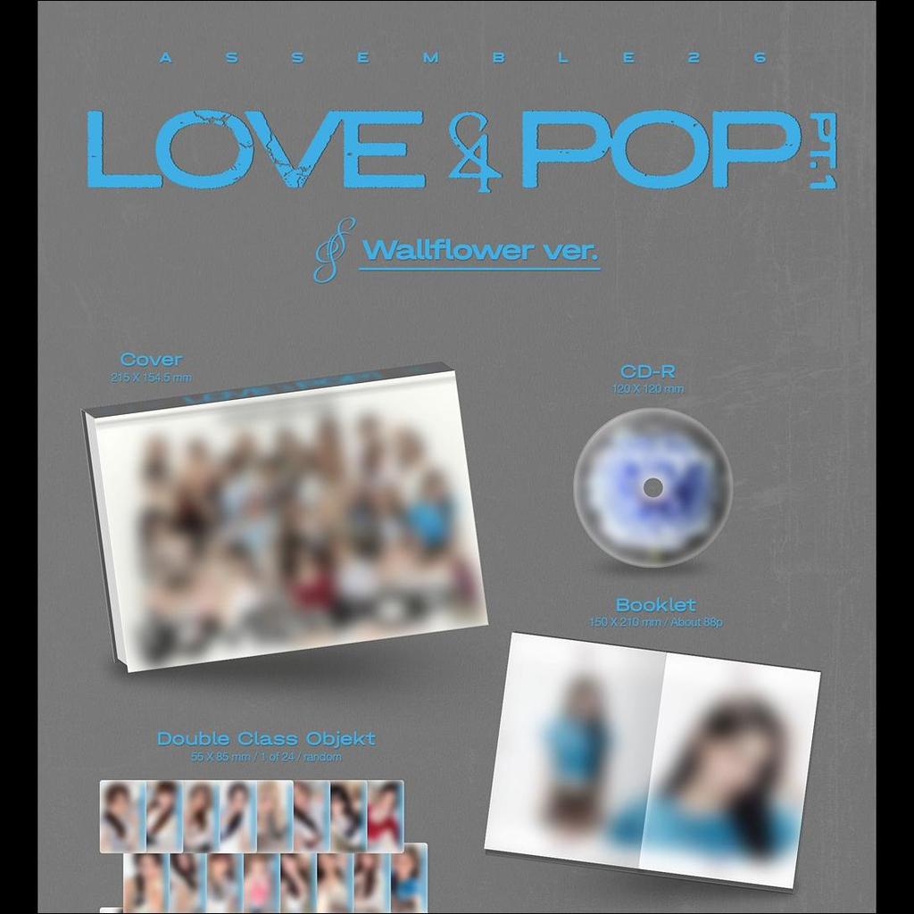 tripleS [LOVE&POP] pt.1 (CD) Album