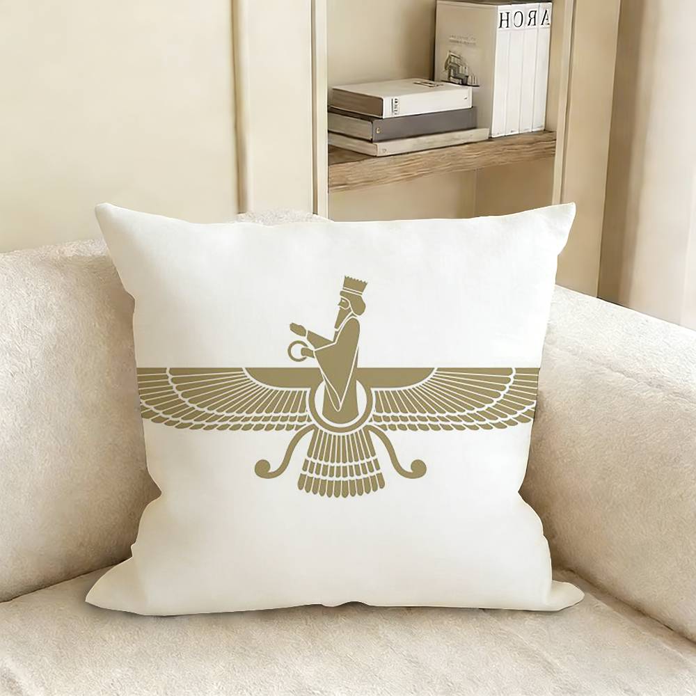 A-Achaemenid E-Empire Pillow Case Living Room Sofa Cushion Cover Suitable For Home Bedroom Room Decoration