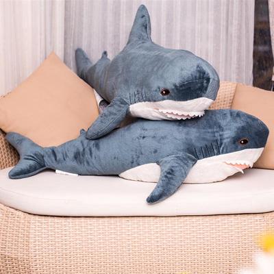 giant stuffed shark pillow