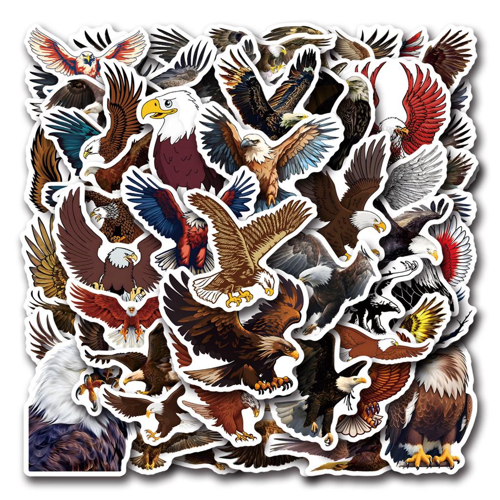 55 New Eagle Eagle Graffiti Stickers Decorate Luggage Mobile Phone Personal Stickers