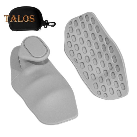 

1 пара силиконовых ручек для тренировок для мужчин и женщин, нескользящие перчатки без пальцев для спортзала, подтягивания, бодибилдинга, тяжелой атлетики, становой тяги, защитные ручки для рук B серый