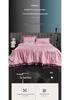 Four-Piece Washable Silk and Tencel Cooling Summer Quilt Set