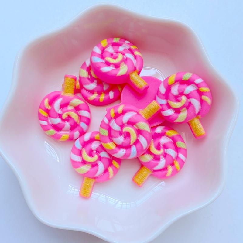 20Pcs New Resin Mini Little Candy Series Flat back Cabochons Scrapbooking DIY Jewelry Craft Decoration Accessories