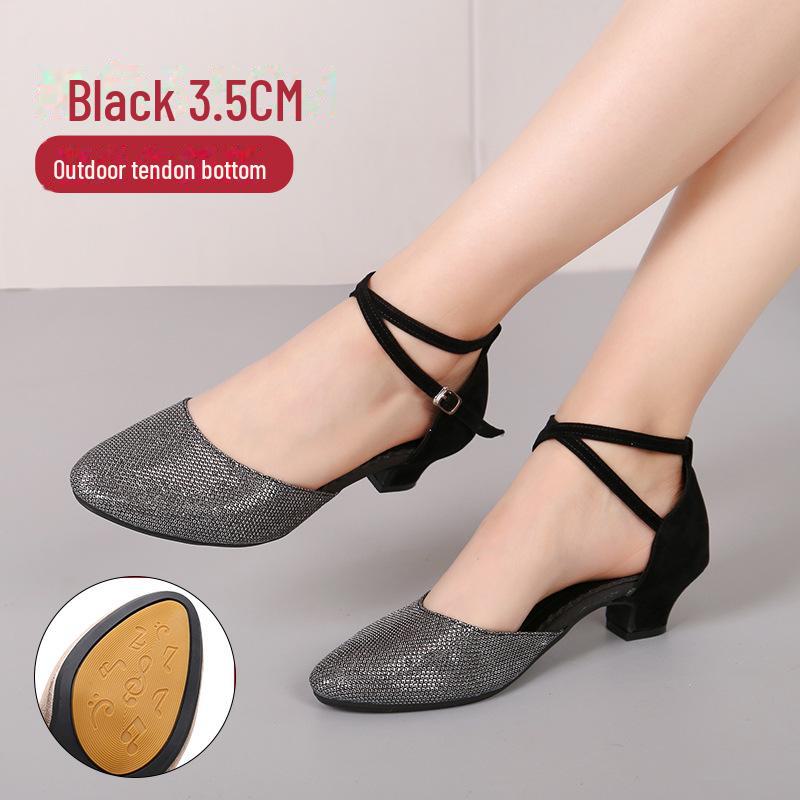 Women's Latin & Ballroom Dance Shoes - Soft Sole for Square Dancing