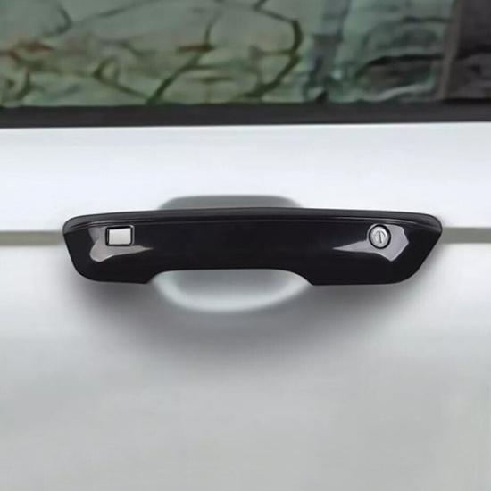 Car Door Handle Trim Cover For Jeep Grand Cherokee 22-24 Accessories Gloss Black