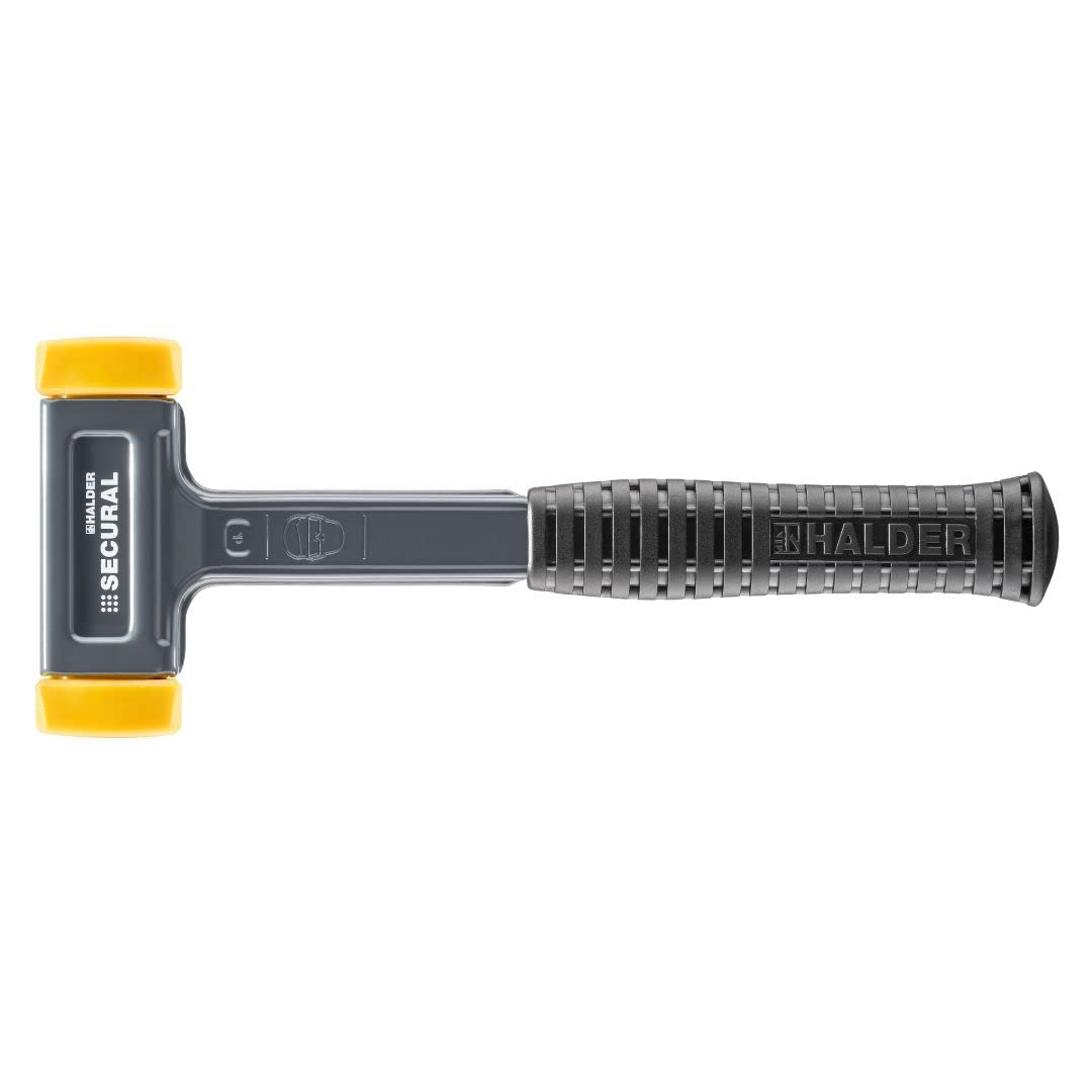 

Roemheld Halder Halder Shockless Recoilless Secular Hammer Polyurethane Diameter 30 x 40 (HALDER) (Yellow) 3380.040