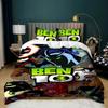 Bedding Set Ben 10 Cartoon 2/3 Pcs 3D Print Duvet Cover Pillowcases Twin Full Queen King Size For Boys Kids Bedroom Decor Gift