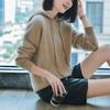 Fanzhen Women's 100% Wool Hooded Sweater