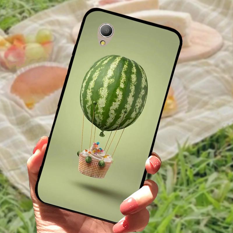 Alcatel 1 5033D Kılıf Kapağı Alcatel1 Silikon Yumuşak Mermer Siyah Tampon Funda Coque Alcatel 1 5033D 5033 5033A İçin Koruyucu