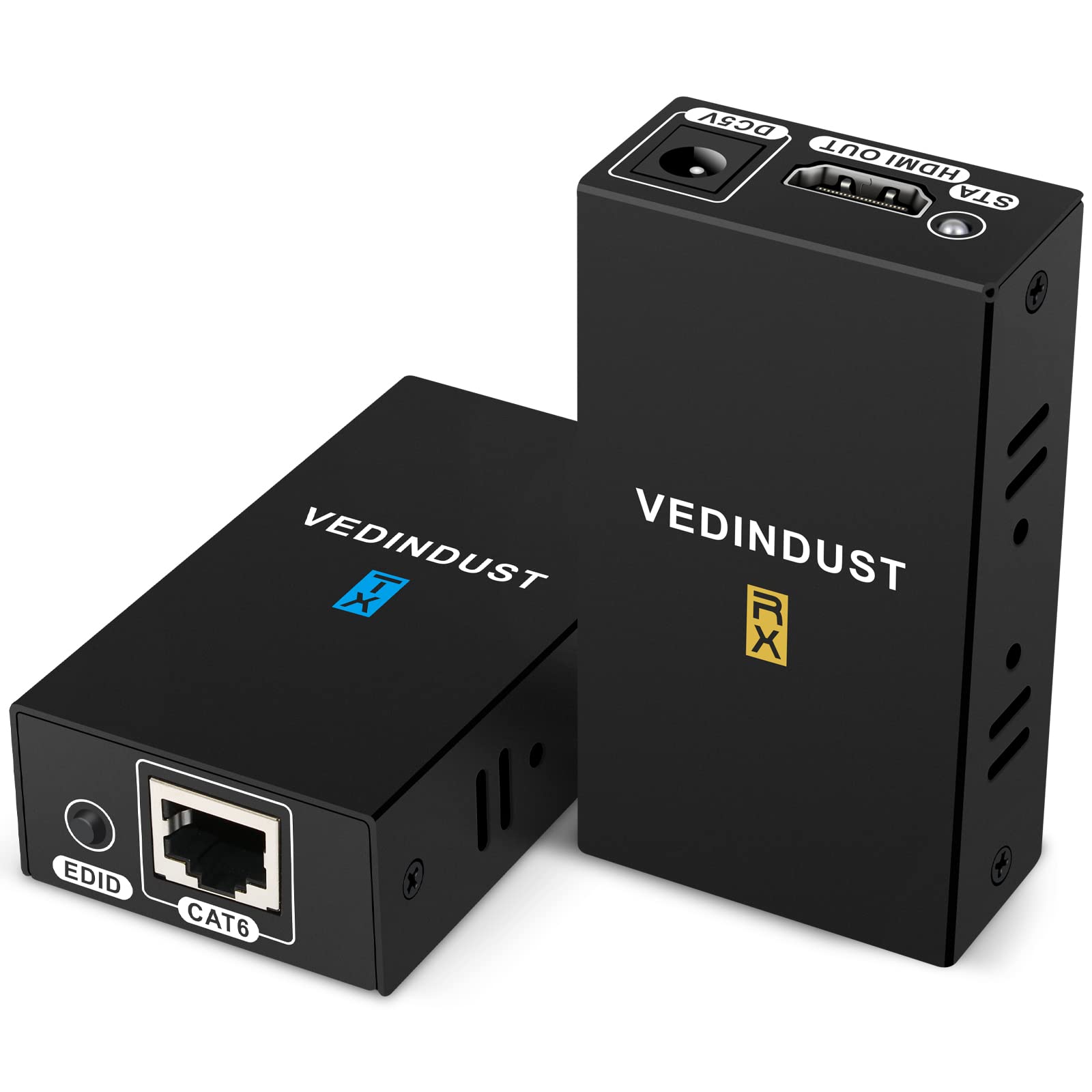 

HDMI extender LAN conversion extension up to 60M HD 1080P 3D HDMI LAN extender with EDID copy function Lossless transmission CAT6 CAT7 transmitter