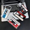 Vintage 90S Cassette Tape Pattern Soft Phone Case for iPhone 15 16 17 Pro Max 17Air 16E 14 Plus 13 12 Mini Shockproof Cover Back