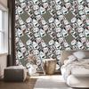 Wallpaper Fashionable graffiti drawings for living room and bedroom 50x1000