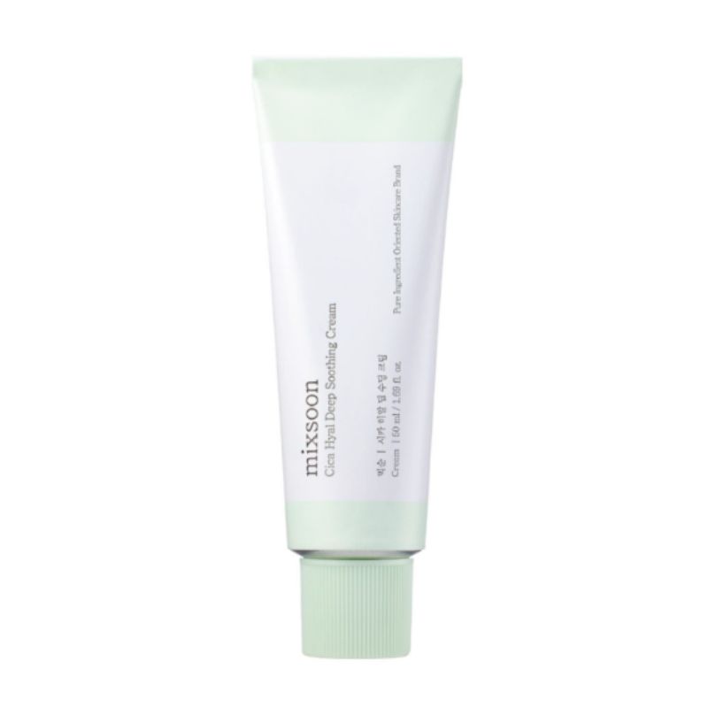 mixsoon Cica Hyal Deep Soothing Cream 50ml Intensive Hydrating Moisturizer with Centella  Hyaluronic Acid Korean Skincare