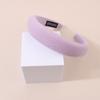 Retro Sponge Headband Milk Tea Color High Skull Headband Face Washing Headband All-match Outing High-end Pressure Hair Accessories