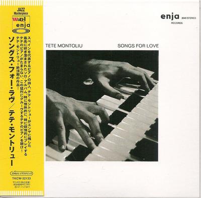 CD TETE MONTOLIU - Songs For Love TKCW32133 Ward Records 2006 Japan ObiJazz Used