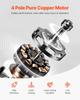 Vacuum Pump 4 CFM HVAC Single Stage Rotary Vane Vacuum Pump Oil Included