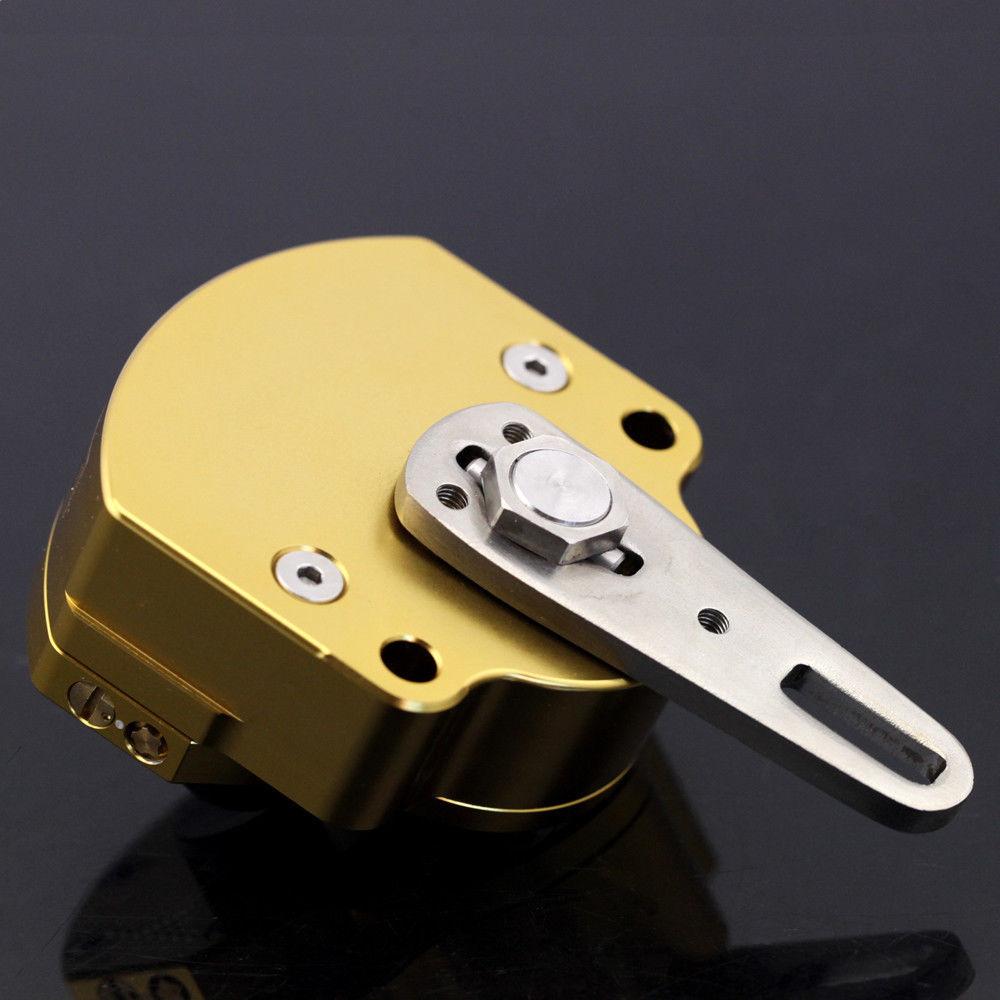 Universal Motorcycle Adjustable Steering Damper Stabilizer Safety Control Gold