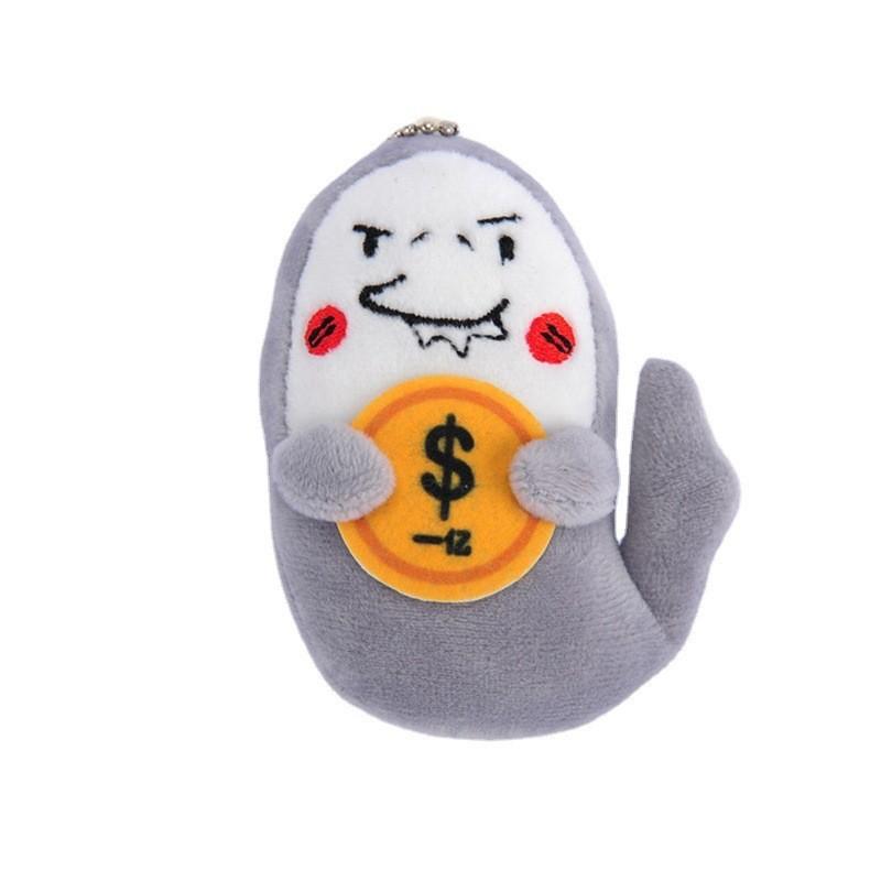 Funny And Adorable Shark Plush Toy Keychain Bag Charm For All Ages