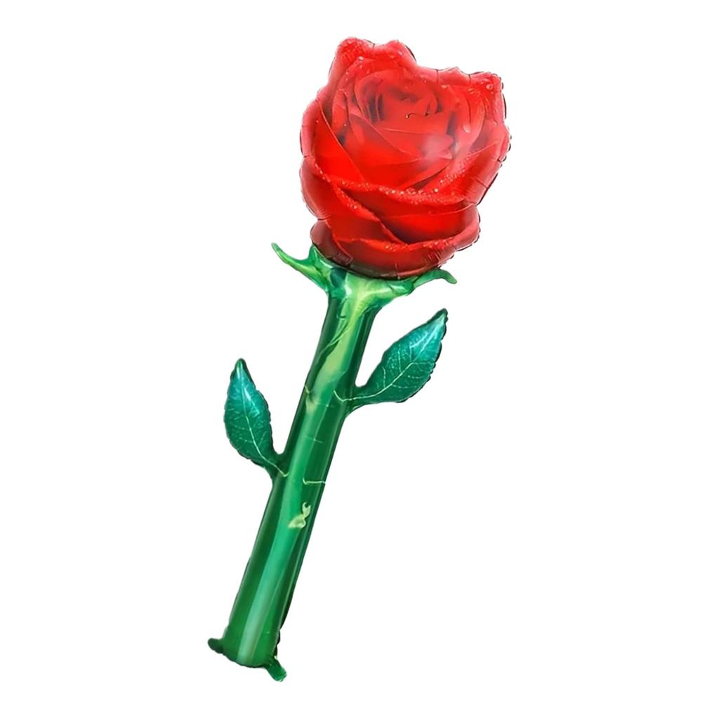 Extra Large smooth Rose Balloons Set Of 10 For Wedding Party Decorations Photo Props