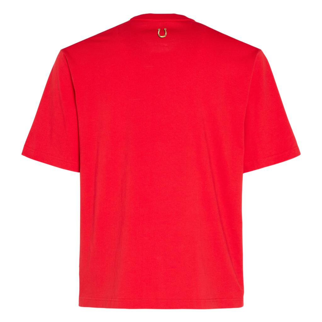 adidas FW25 Year Of The Horse Limited Edition CNY New Year Loose Fit Crew Neck Short Sleeve T-Shirt Unisex T-Shirt KR3078