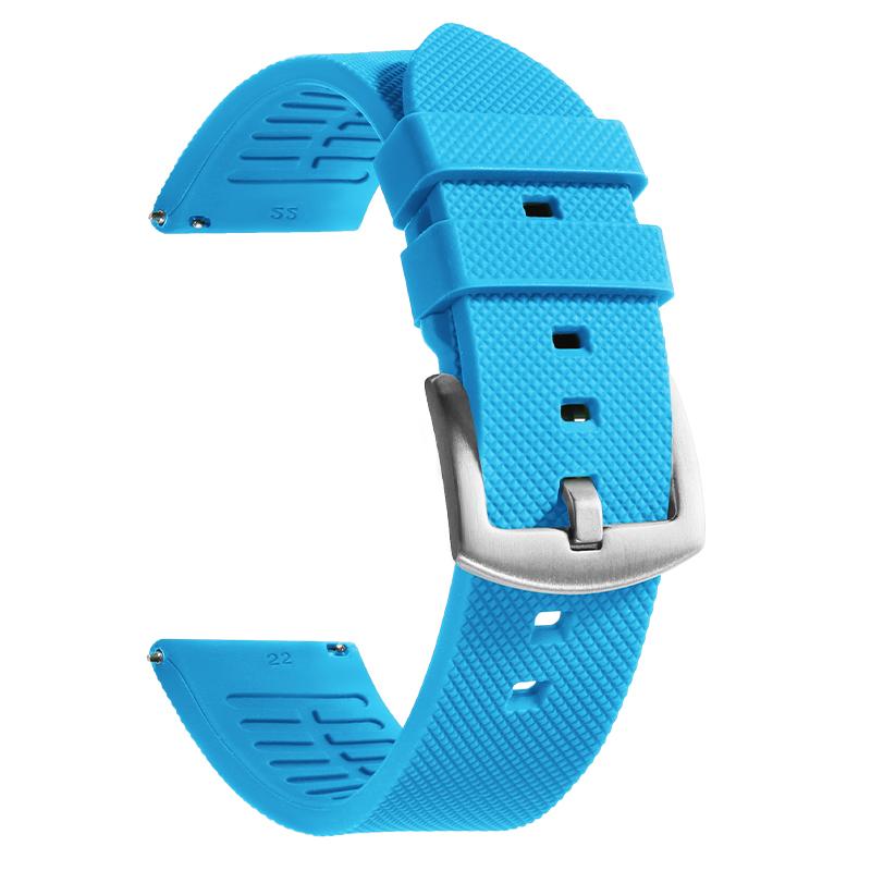 20mm 22mm Řemínek k hodinkám Rychloupínací Prémiový silikonový gumový řemínek k hodinkám Řemínek k hodinkám Náhradní řemínek k hodinkám pro Omega