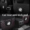 Leather Car Seat Anti Kick Pad Cover Seat Back Protector Interior Accessories For Vauxhall Tigra Corsa VXR Astra D G J H Zafira