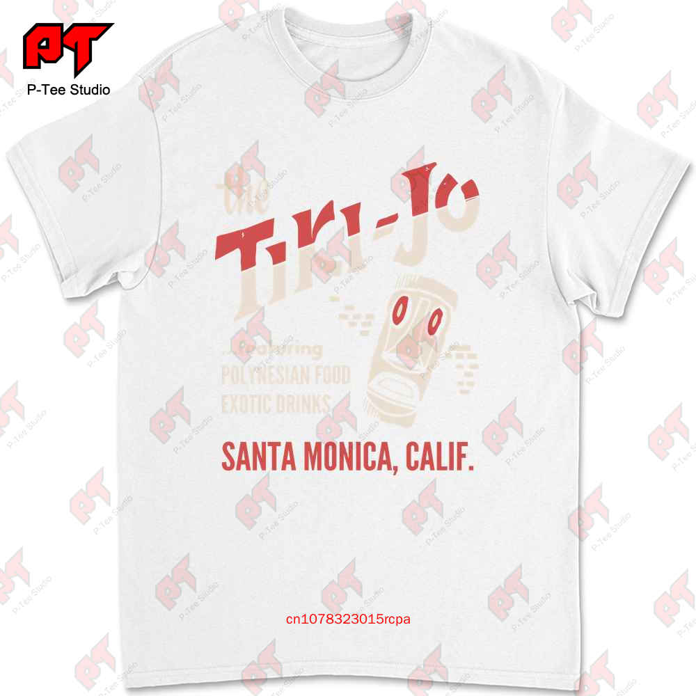 The Tiki Jo Santa Monica Ca Vintage Bar T Shirt TRDL
