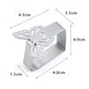 4Pcs Stainless Steel Tablecloth Clips Decorative Leaf Butterfly Tablecloth Clamp Table Cover Clamps For Picnic Bbq Wedding Decor