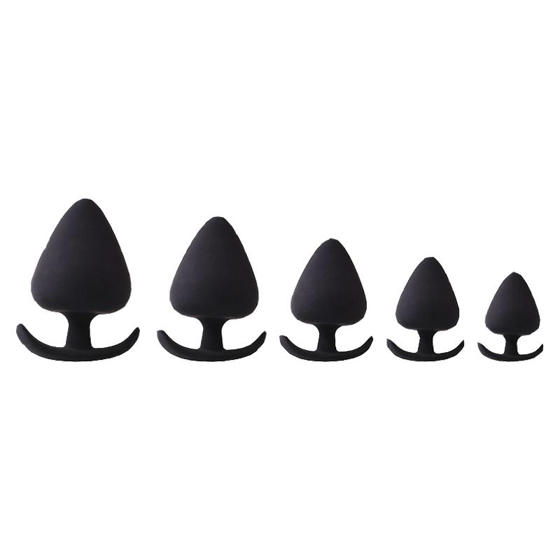 5 Different Sizes Anal Plug Trainer Dildo Massage Prostate Stimulator For Men Women Butt Plugs Sex Toys For Couples SM Adults 18