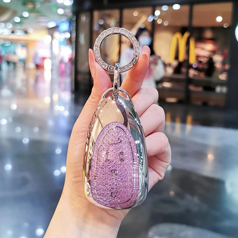 Keycase For Wey Blue Mountain Mountain Mocha Dht-Phev 23/24 Keycover Key Shell Keychain Cute Bear Keychain