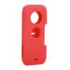 Sports Motion Camera Silicone  ive Case with Lens Cover for NaInsta360 One X