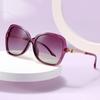 Sunglasses for women's new trendy anti-ultraviolet polarized light, small face, driving myopia sunglasses