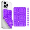 Silicone Suction Cup Phone Holde Multifunctional Fixed Anti-slip Mobile Fixture Double Sided Detachable Phone Rubber Sucker Pad 5