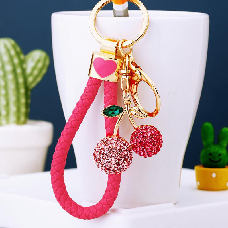 Creative Bling Rhinestone Watermelon Fine Workmanship Portable Bag Pendant Fashion Jewelry Decor Gift For Friends Bag Charm