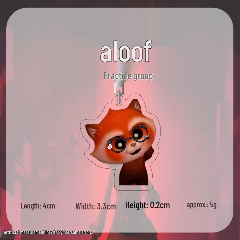 Supernatural Action Little Bear Keychain & Backpack Pendant