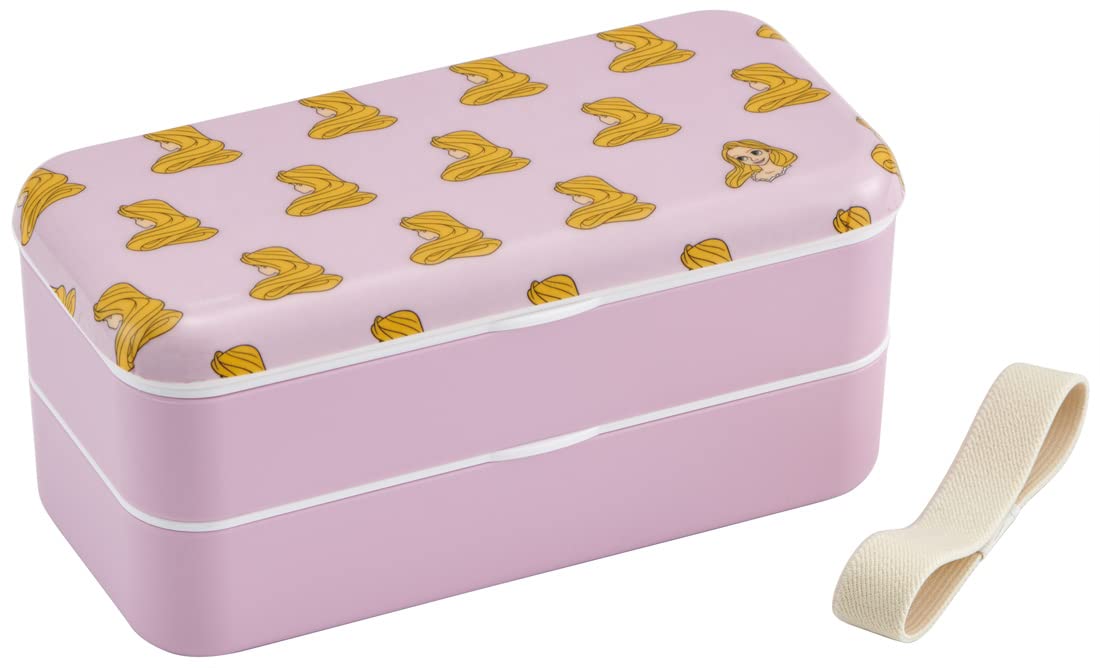 

Скейтбордист Меламиновая крышка Ланч с Диснеевской Рапунцель Сделано в коробке, 600 мл, Палочки для еды, Портрет, Япония, SLBW6M-A