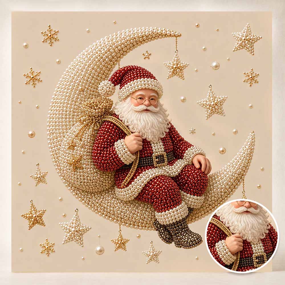 Pearl painting Christmas art kit DIY home decor painting