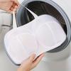 2/1pc Anti-deformation Bra Washing Bag Zippered Mesh Underwear Laundry Bag Brassiere Protect Net Pocket for Washing Machine Use