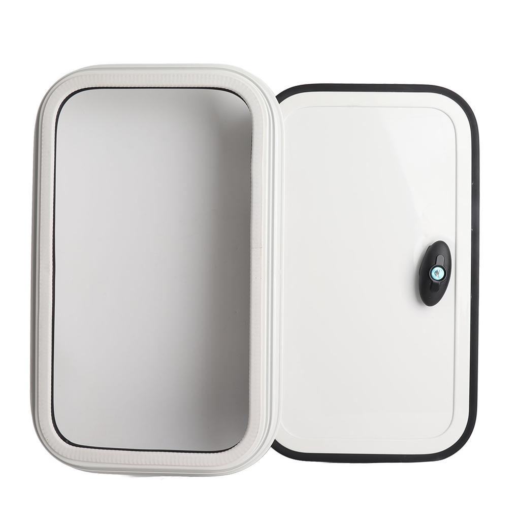 RV Baggage Door H500 W300mm Rounded Corner UV Protection Access Storage Door for Trailer