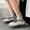 Spring Little White Shoes New Student Height-increasing Sports Board Shoes Trendy Casual Shoes Street Bread Shoes