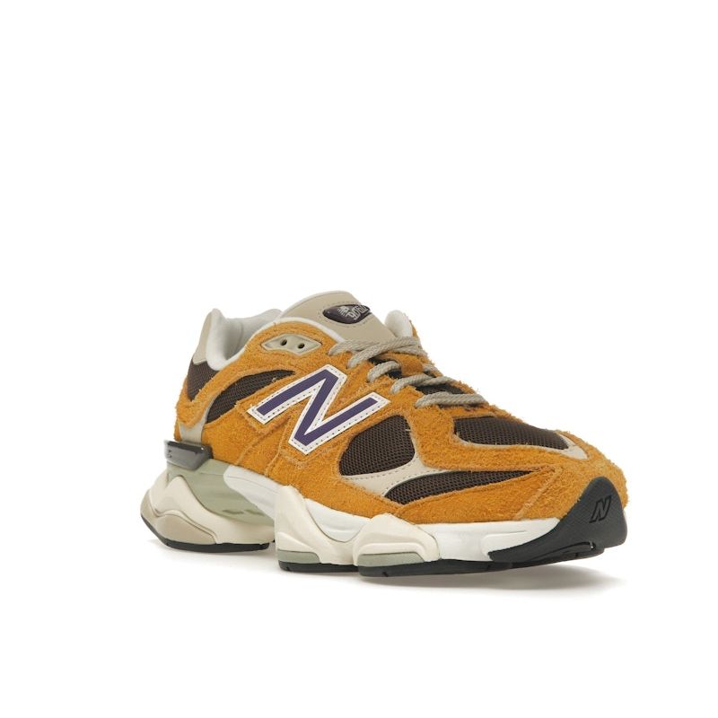 New Balance 9060 Butterscotch Unisex Sneakers Yellow Dark-Mushroom Concord-Grape U9060SRB