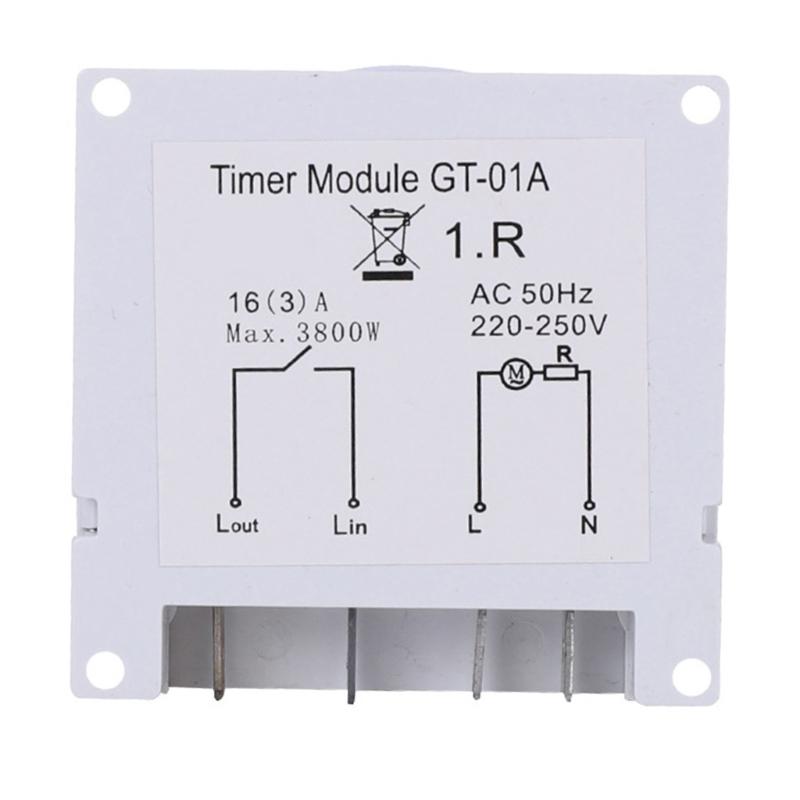 Mechanical Timer Switches Rotary Dials Timer 15 Minutes To 24 Hours Period Automatic Power Off For Home And Office