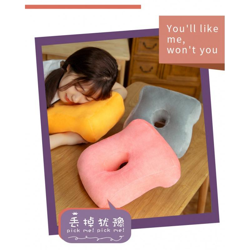 Throw Pillow Girls Sleeping Table Office Nap Pillow Children Pillow Primary School Students Lunch Break Artifact Summer Cushion