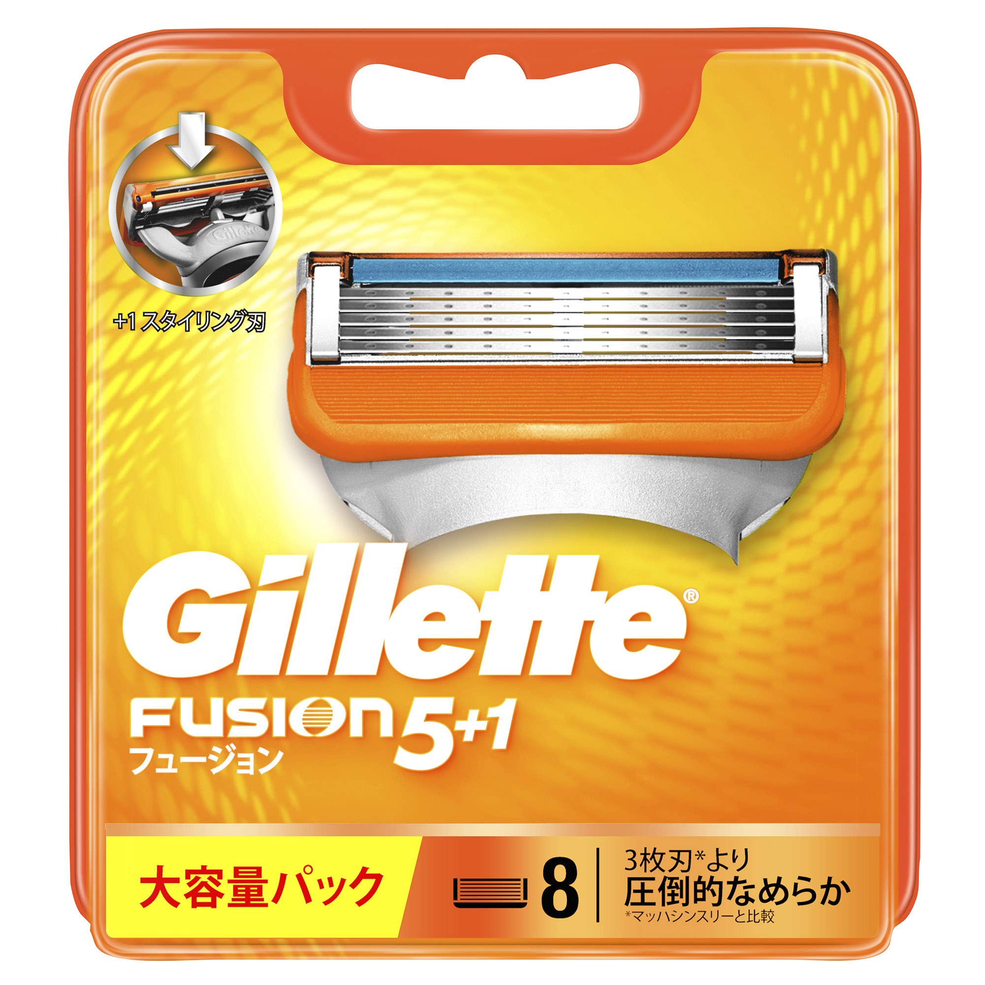 

Gillette Fusion 8 запасных лезвий 5+1