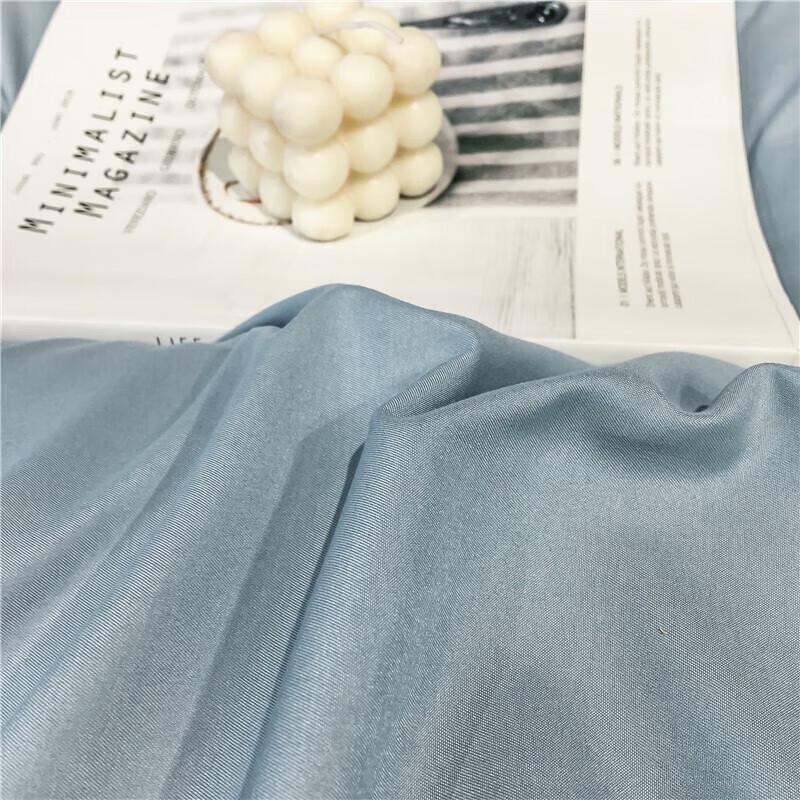 Grace Light Luxury Washed Cotton Embroidered 4-Piece Bedding Set