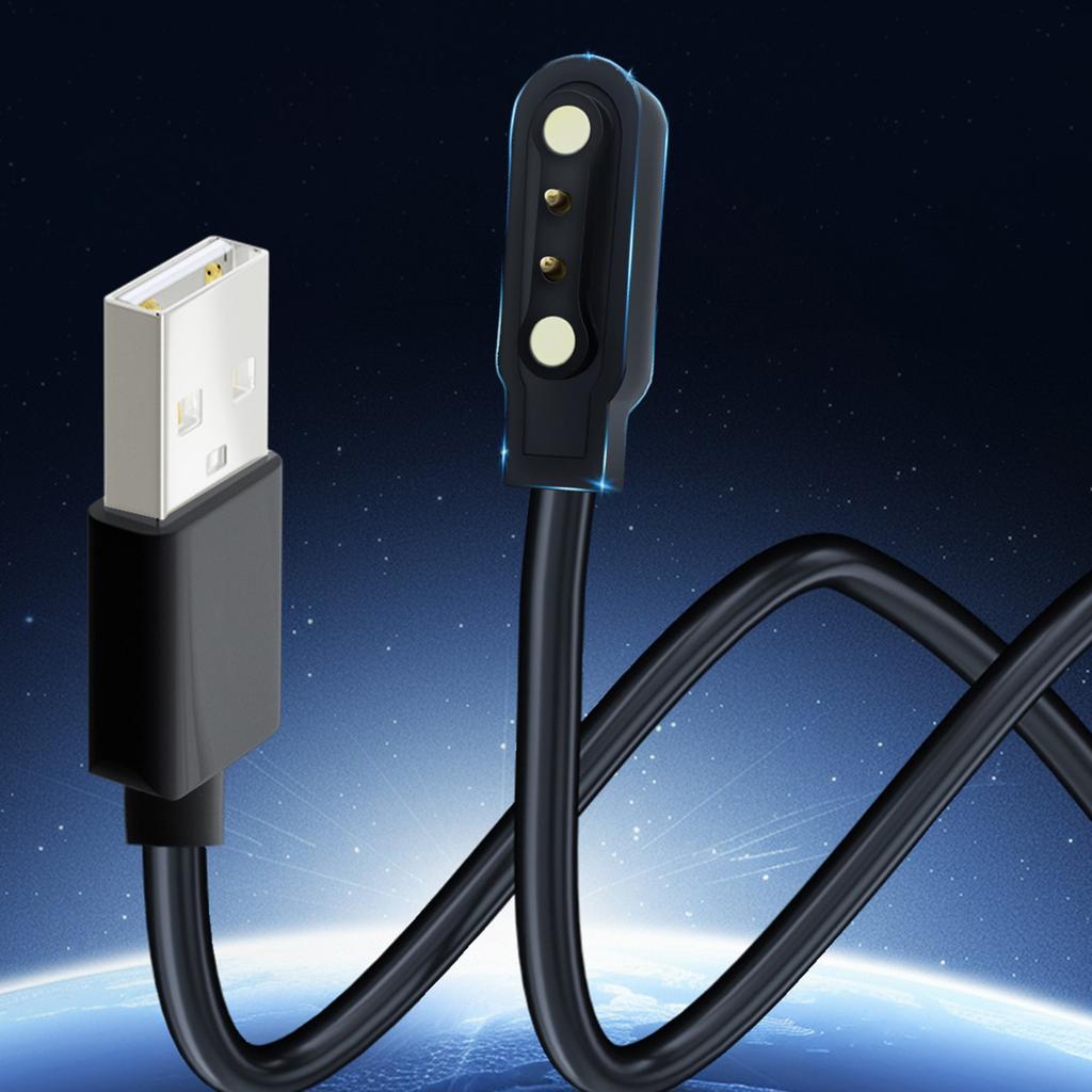Câble de chargement USB magnétique pour montre connectée LS05/W26/RS4, câble de chargement de remplacement, station d'accueil, accessoires