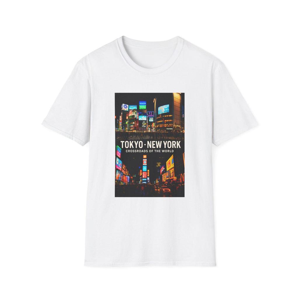 Tokyo New York city lights T-and kids tshirt | Times Square inspired graphic tee